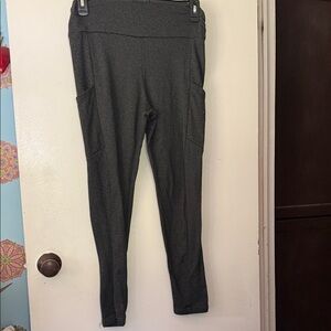 Charcoal High-Waisted Leggings
